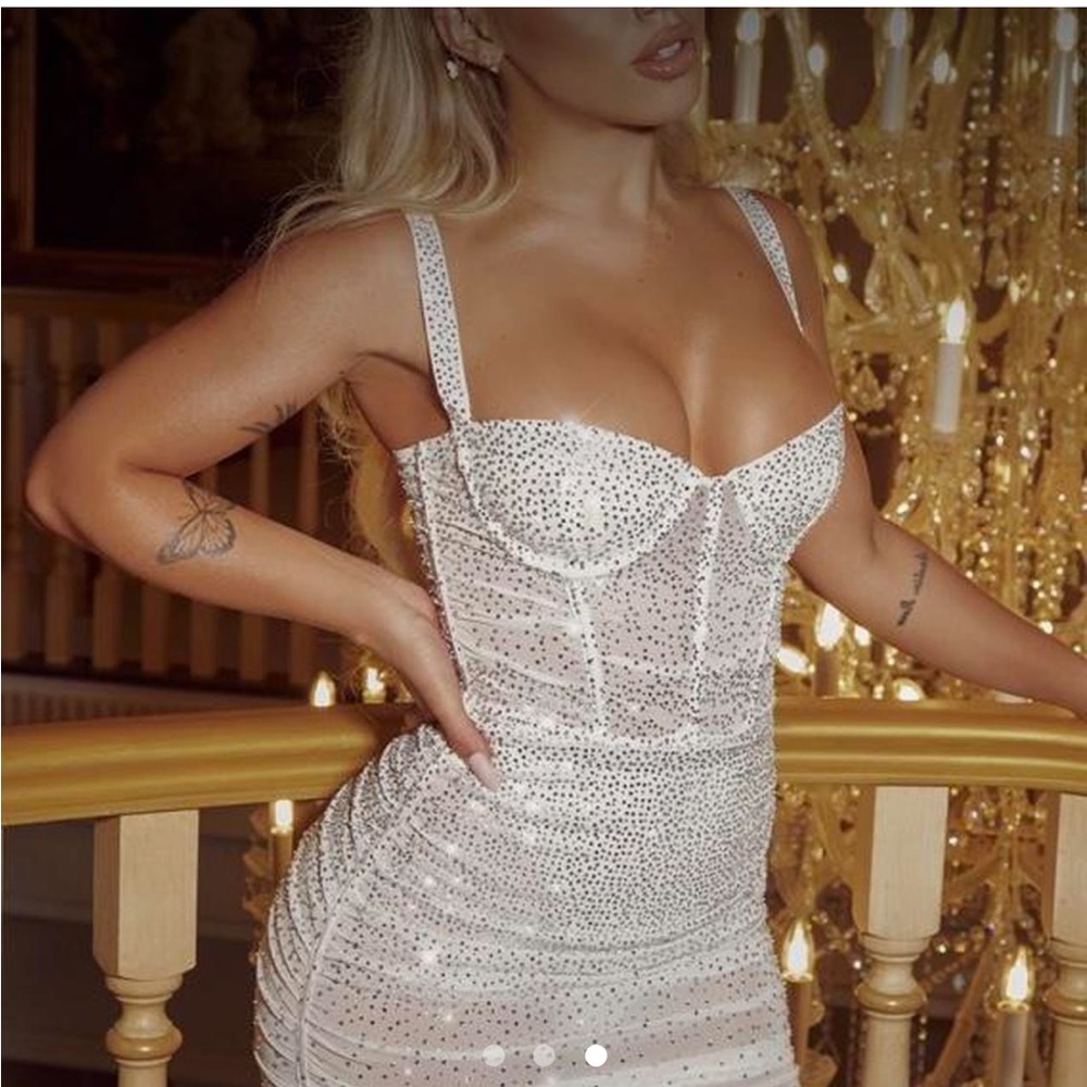 Oh Polly Rhinestone Dress NWT Bachelorette/Birthday